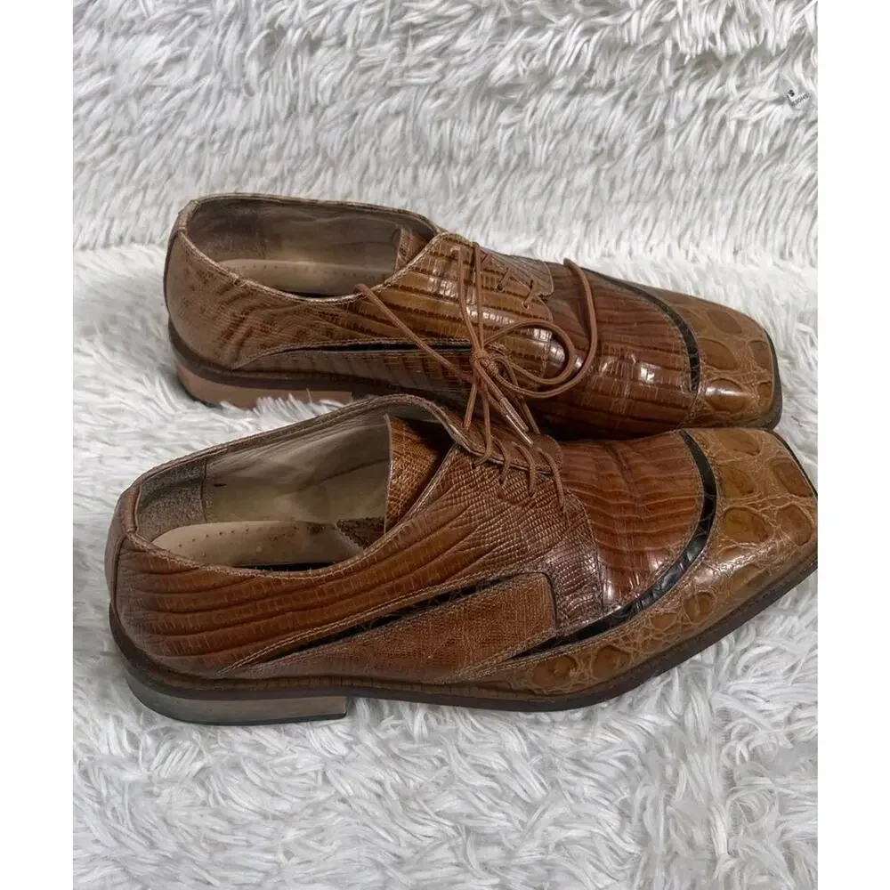 Fortune From Liberty Leather Dress Shoes Womens Size 8.5 Brown